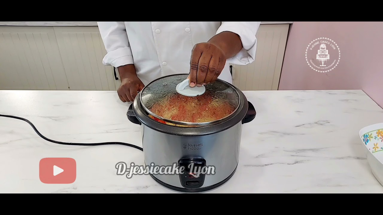 Riz au coco cuit dans le cuiseur !