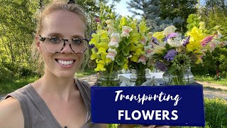 How I Transport My Flower Arrangements And Bouquets! 🌸💐 | Simply Bloom