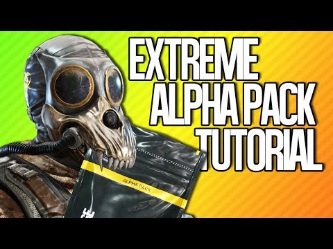EXTREME ALPHA PACK TUTORIAL | Rainbow Six Siege