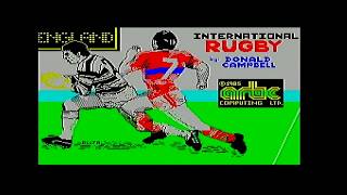ZX Spectrum Vega Games - International Rugby