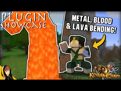 LAVA, METAL & BLOOD BENDING!!! | Minecraft - Project Korra [Plugin Showcase + War Info]
