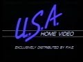 FBI Warning Screen U S A Home Video Tri Star Pictures 1985 1984