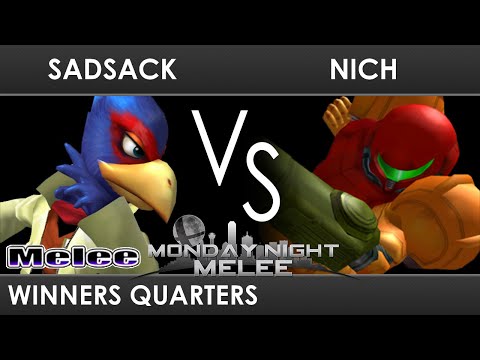 MNM 324 - SadSack (Falco) VS Nich (Samus) - Winners Quarters - SSBM Melee