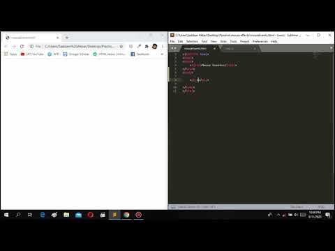 Creating A Dom Mouse Event Plugin In Javascript Html Css Saddamnit