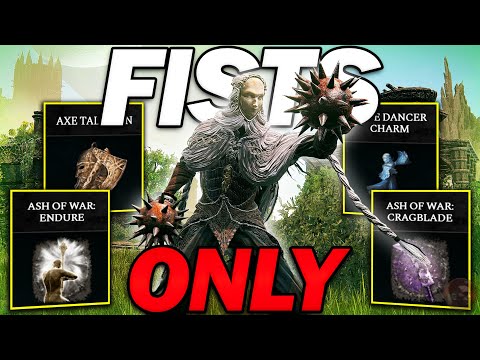 "This Fist Weapon Build is... GOATED!" - Beating Elden Ring Using FISTS ONLY!