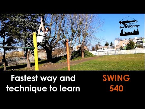 SWING 540 Tutorial by Rafał Pietruś | Skazani na Street Workout | Napisy PL