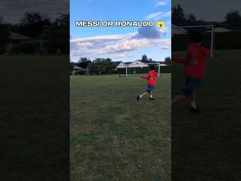 MESSI🐖 VS RONALDO🐐 #shootaboys