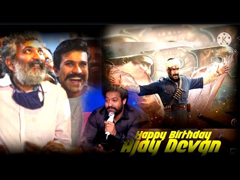 AJay Devgn motion poster-RRR movie |NTR 'Ram charan 'Alia Bhatt |SS Rajamouli