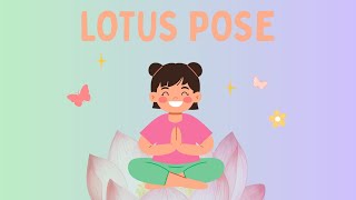 🌟 Padmasana (Lotus Pose) for Children | Relax & Breathe 🧘 | Yoga with Rochelle