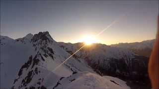 preview picture of video 'la magia dell'alba... dal Cimone delle Valli (Cimù delle Ai), Vezza d'Oglio - Alpi Italy'