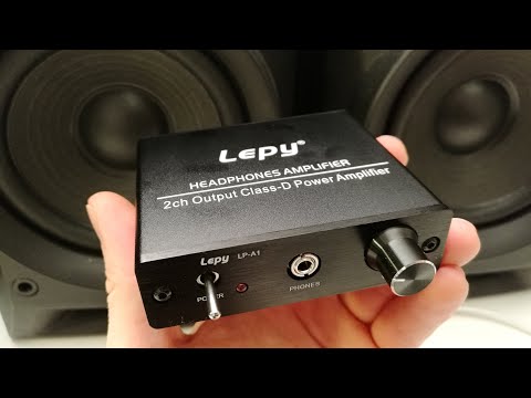 Lepy LP-A1 - 20W mini amp Unboxing & Test