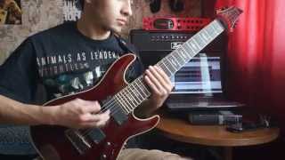 Meshuggah-Autonomy Lost, Imprint Of The Un Saved,Disenchantment Guitar cover