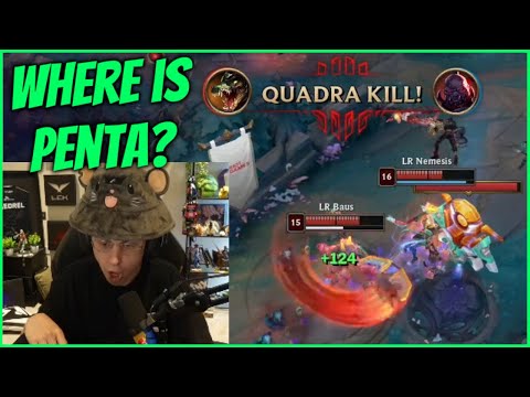 Baus' 0/2/0 Renekton Walks Up To Fight 1v4