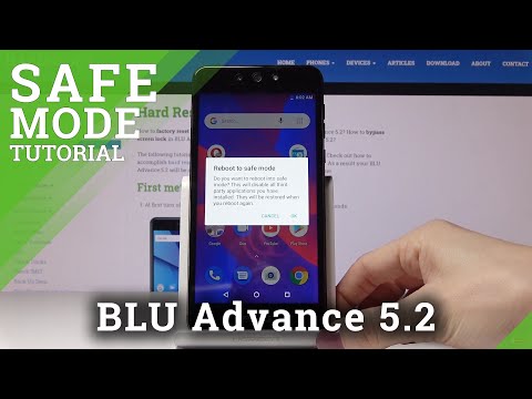 How to Enter Safe Mode in BLU Advance 5.2 – Open & Close Safe Mode