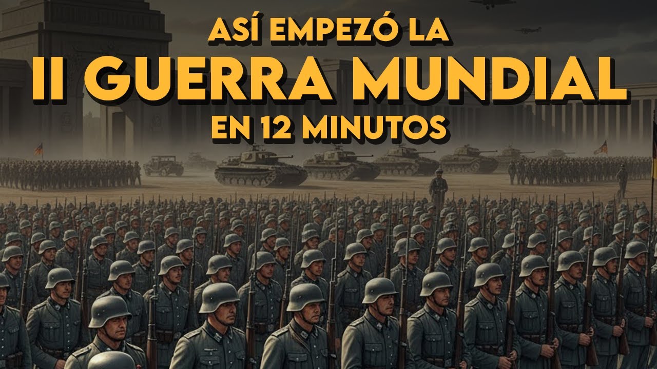✅ ¿Cómo comenzó la SEGUNDA GUERRA MUNDIAL? La INVASIÓN alemana de POLONIA en 15 minutos