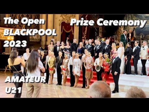 The Blackpool Open 2023 | Prize Ceremony | Amateur U21