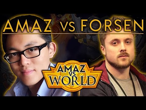 [Hearthstone] Amaz VS World - Amaz VS Forsen Ep 16