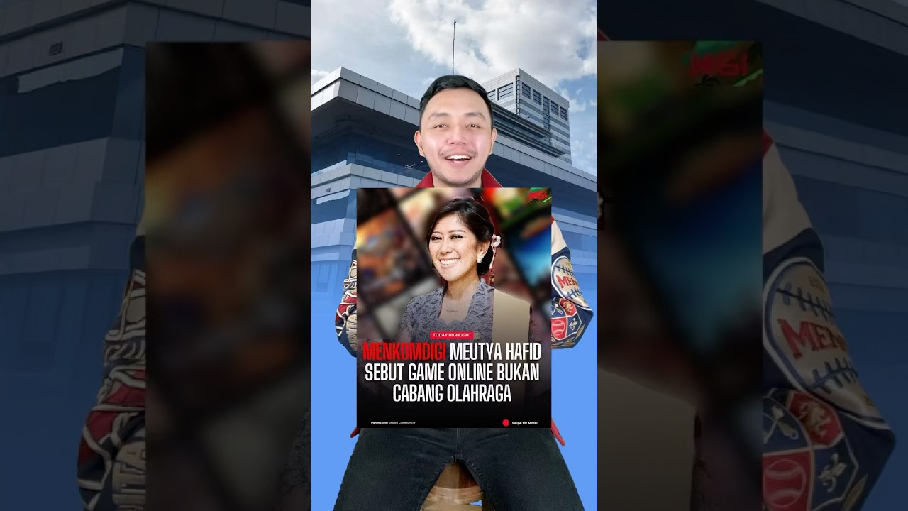 Menkomdigi bilang game online BUKAN olahraga? Padahal kita JUARA esports? #shorts