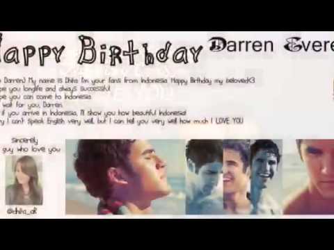 Darren Criss Birthday Video! ♥
