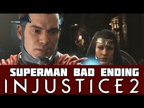 Injustice 2 Story Walkthrough Part 10 Absolute Power BAD ENDING