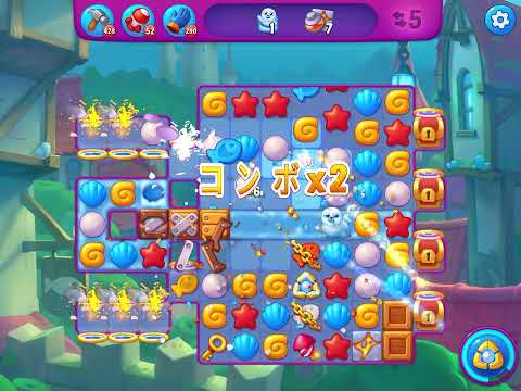 Fishdom Very Hard level 6871 no boosters フィッシュダム ベリーハード [Friend's]