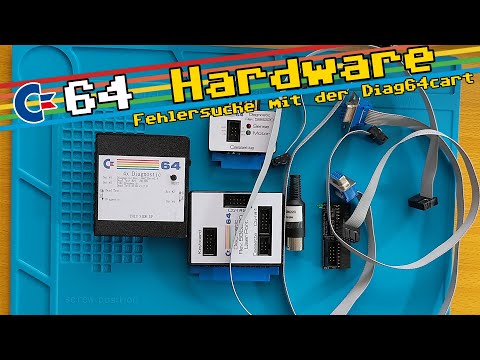 Mit der Diag64cart kannst Du Hardwarefehler am C64 finden