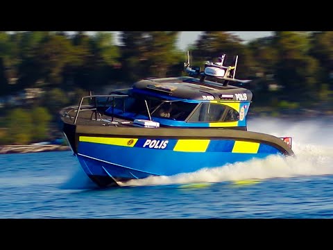 Top 5 Most Amazing Police Patrol Boats in The World | Fastest Boat