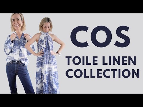COS Toile Linen Collection: This one is selling FAST!