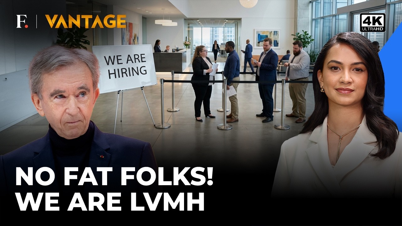 Bernard Arnault Rejects Claims LVMH Won’t Hire Fat People | Vantage on Firstpost | 4K