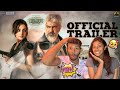 Thunivu Official Trailer - Reaction | Ajith Kumar | H Vinoth | Boney Kapoor | Ghibran | ODY