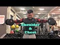 Shoulder and Back Workout | Bulking day 72 | 增肌第72天 训练肩部和背部肌肉