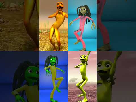 Dame Tu Cosita Alien Dance | All Variation Dame Tu Cosita Music Video