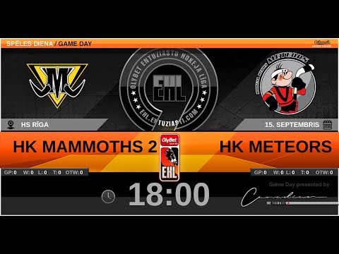 2019 09 15 MAMMOTHS2 vs METEORS