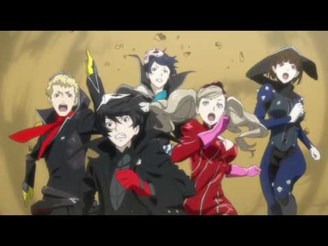 Persona 5 - Escaping Futaba Crumpling Palace Cutscene! HQ