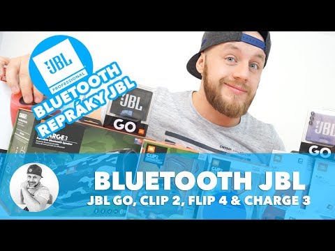 📻 REPRODUKTORY JBL GO, JBL Clip 2, JBL Flip 4 a JBL Charge 3... !!! (WRTech Brands #2)