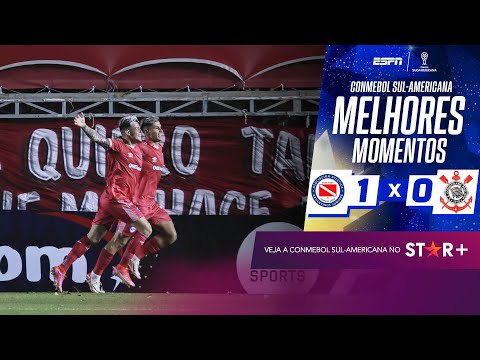 Gols e lances de Argentino Juniors x Corinthians