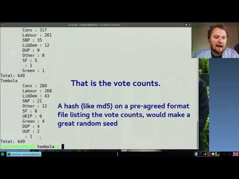 Testing Tombola Voting in Golang