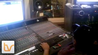 Montez De Durango - Daniel Terrazas grabando Mi Necesidad