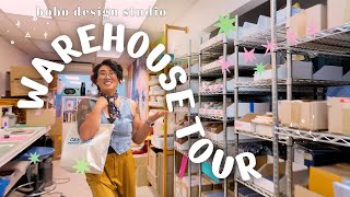 What My Stationery Business ACTUALLY Looks Like | Honest Warehouse Tour 2025