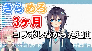 【きらめろ】金魚坂めいろと3ヶ月間、一度もコラボしなかった理由【にじさんじ/空星きらめ/切り抜き】