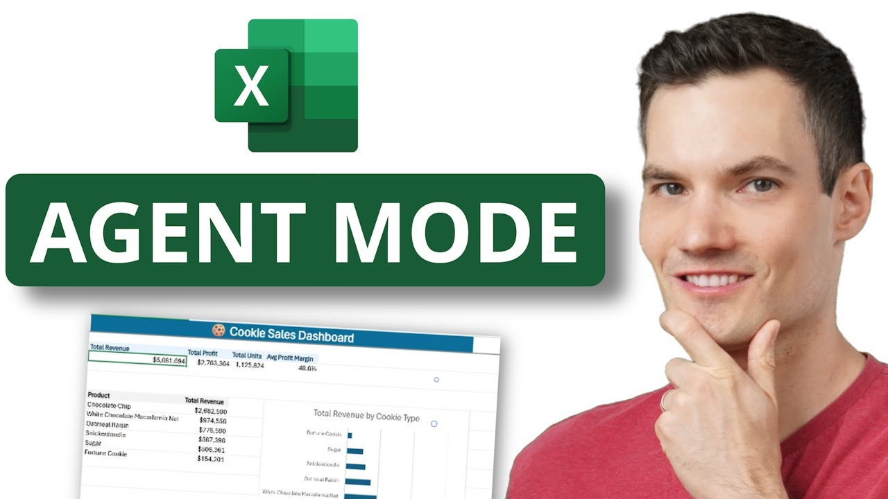 Build a Dashboard in Excel with Agent Mode (Step-by-Step Tutorial)