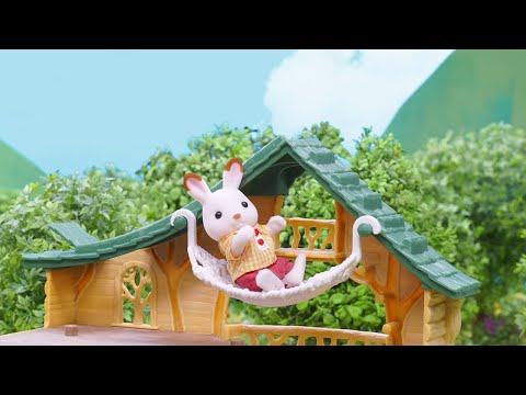 Epoch Sylvanian Families Namelis prie ežero video