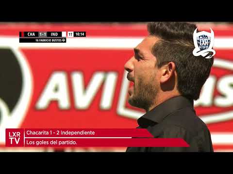 Chacarita 1-2 Independiente | Todos los goles de partido.