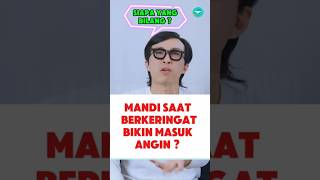 Download lagu Taking a shower while sweating will make you catch a cold? #drtirta #education #health mp3