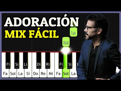 3 CANCIONES de JESUS ADRIAN ROMERO para TOCAR en la ADORACION Piano Tutorial