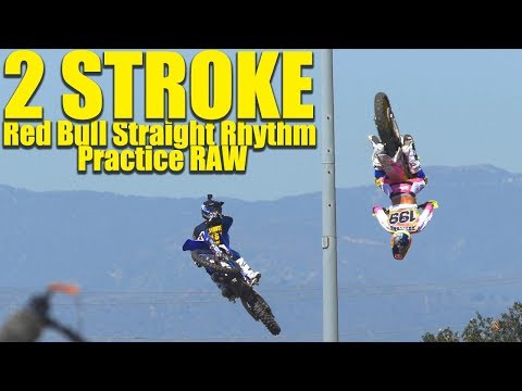 2 Stroke Supercross Practice at Red Bull Straight Rhythm RAW - Dirt Bike Magazine