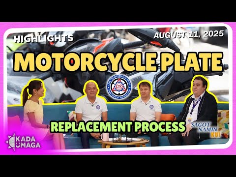 Palit Plaka Program ng LTO sa mga motorsiklo, libre o may bayad?