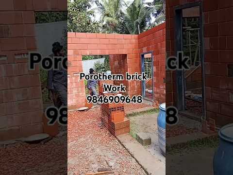 Porotherm brick work 9846909648
