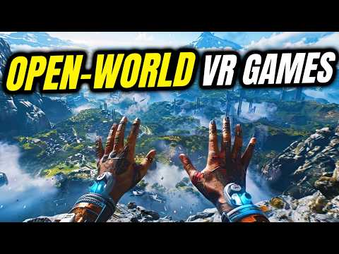 Top 15 Open-world VR Games You Should Play In 2025! For Meta Quest 3, PSVR 2 & PCVR