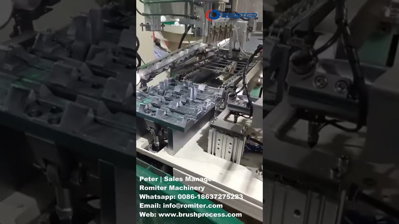 Automatic Paint Roller 5 Wire Cage Assembling Machine